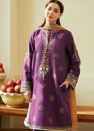 3 Pcs Women's Embroidered Suit