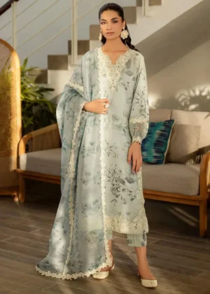 3 Pc Digital Print Suit
