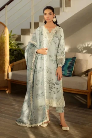 3 Pc Digital Print Suit
