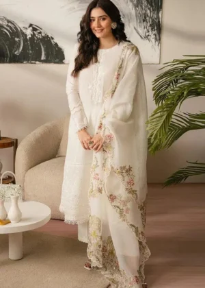 3 Pcs Women's Unstitched Branded Suit