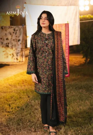 Embroided Printed Lawn suit