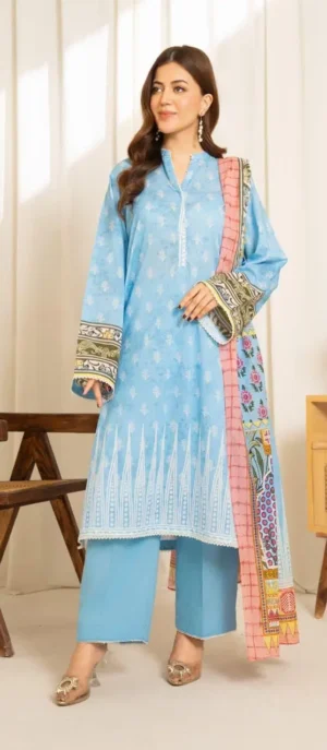 Unstitched Printed Suit
